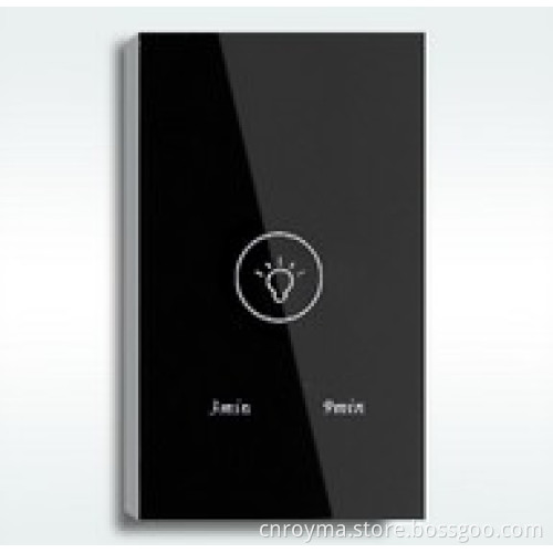 Modern home touch screen timer switch, touch switch& timer switch with LED indicator,USA standard, CE approval